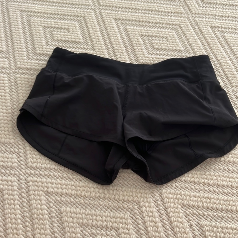lululemon low rise 2.5 inch speed ups